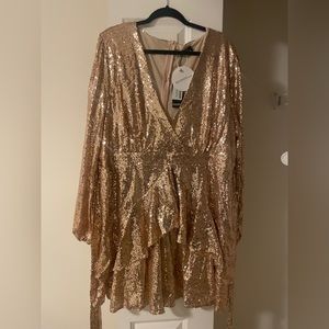 Boohoo Sequin dress!